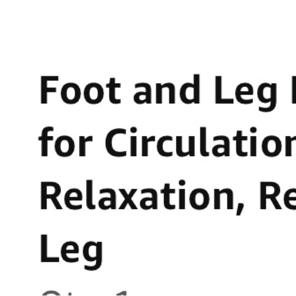 New In Box Never Used Foot & Leg Massager - Picture 4 of 4